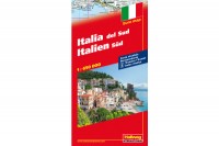 HALLWAG Strassenkarte, 382830028, Italien Süd 1:650'000