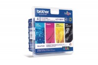 Brother Tintenpatrone Blister gelb cyan magenta schwarz High-Capacity 3x 750 Seiten 900 Seiten (LC-1