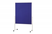 MAGNETOPLAN Moderatorentafel Filz blau, 2111103, starr  1200x1500mm