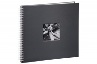 HAMA Album Fine Art 360x320mm, gris 25 pages blanc, 2113