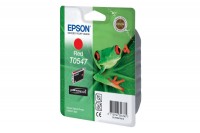 Epson Tintenpatrone rot 550 Seiten (C13T05474010, T0547)