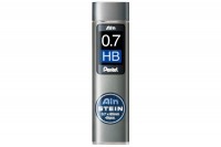 PENTEL Bleistiftmine Ain Stein 0.7mm, C277-HBO, schwarz/40 Stück HB