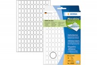 HERMA Etiketten Movables 8×12mm, 10600, weiss, non perm. 3840 Stück