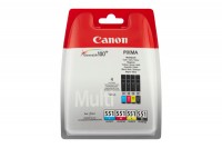 Canon Tintenpatrone gelb cyan magenta schwarz 4x 350 Seiten (6509B009, CLI-551BK CLI-551C CLI-551M C