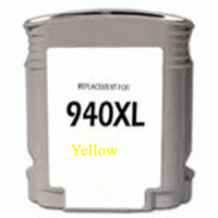 Tintenpatrone yellow, 28ml No. 940XL. NEW ! MIT CHIP. Kein Chipwechsel mehr! komp. zu HP C4909AE