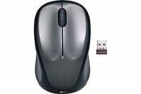 LOGITECH M235 Wireless Mouse, 910-002201, black/silver