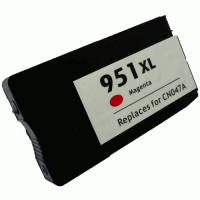Tintenpatrone magenta Nr. 951 mit XXL-Inhalt, 26ml. kompatibel zu HP CN047AE