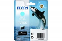 EPSON Cart. d'encre light cyan SureColor P 600 25,9ml, T760540