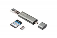 PNY Card Reader/Adapter USB Typ C/A, RTCUA3N