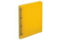 KOLMA Livre présentation Easy KF A4 jaune, 4-anneaux 16mm, 02.802.11