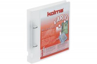 KOLMA Ringbuch Vario KF  A5, 02.116.00, farblos, 20mm 150 Blatt