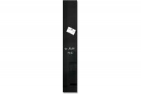 SIGEL Tableau magnétique en verre noir 120x780x15mm, GL100