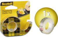 SCOTCH Tape m. Abroller 665 12mmx6.3m, 136D MDEU, doppelseitig SCOTCH Tape m. Abroller 665 12mmx6.3m, 136D MDEU, doppelseitig