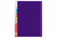 KOLMA Livre présentation Easy A4 violet, 375213