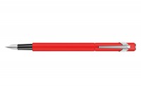 CARAN D'ACHE Stylo plume 849 F rouge, verni, 841.570