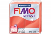 FIMO Pâte à modeler Effect 56g rouge, 11112204