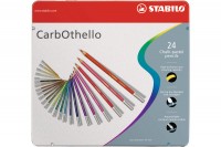 STABILO CarbOthello Pastellkreidestift 24 Farben, 1424-6