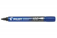 PILOT Permanent Marker 100 1mm, SCA-100-L, Rundspitze blau