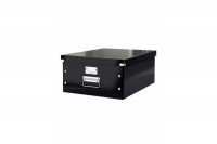 LEITZ Click & Store Ablagebox A3, 60450095, zusammenklappbar schwarz