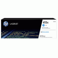 HP Cartouche toner 415X cyan 6000 p., W2031X