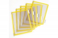 T-DISPLAY Poches Tarifold A4 jaune, 5 tabs 50mm 10 pcs., 6114004