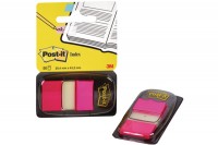 POST-IT Index Tabs 25,4x43,2mm, 680-21, pink/50 Tabs