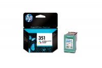 HP Cartouche d'encre 351 color OfficeJet J 5780 170 pages, CB337EE