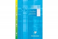 CLAIREFONTAINE Feuille perforée classeur A4 a. colonnes 50 pcs., 1731