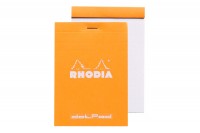 RHODIA Dot Pad orange 85x120mm, 12558, Raster 80 Blatt RHODIA Dot Pad orange 85x120mm, 12558, Raster 80 Blatt