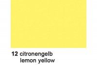 URSUS Carton affiche 48x68cm 380g, jaune, 1002512