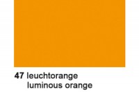 URSUS Carton affiche 68x96cm 380g, orange, 1001547