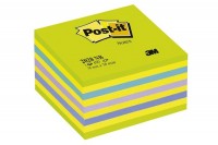 POST-IT Cube 76x76mm bleu/vert, 450 feuilles, 2028-NB