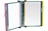 T-DISPLAY Wandelemente Tarifold, 6464109, grau 10 Taschen