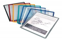 DURABLE Plaque-pochettes SHERPA A4 couleurs assortis, 560600