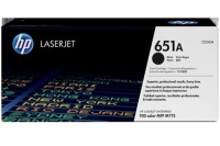 HP Cartouche toner 651A noir LJ Enterpr.700 M775 13'500 p., CE340A