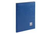 PAGNA Briefmarkenalbum A4, 30125-07, dunkelblau