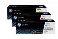 HP Toner Tri-Pack 128A CMY Color LJ Pro CM1415 1300 p., CF371AM