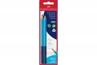 FABER-CASTELL Bleistift Jumbo Grip B 4 Farben, Set, 111993 FABER-CASTELL Bleistift Jumbo Grip B 4 Farben, Set, 111993