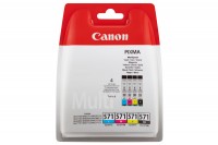 CANON Multipack encre BKCMY PIXMA MG5750 7ml, CLI-571PA