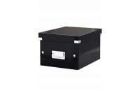 LEITZ Click & Store Ablagebox A5, 60430095, zusammenklappbar schwarz