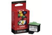 LEXMARK Cartouche d'encre 27 HY color Z25/35 160 pages, 10NX227E