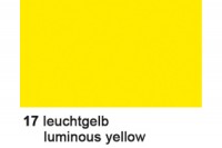 URSUS Carton affiche 48x68cm 380g, jaune, 1002517