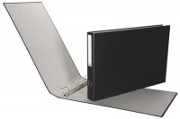 BIELLA Class. ann. Plasti-Quatro 4cm noir, 4-ann., A3 en travers, 127354.02 BIELLA Class. ann. Plasti-Quatro 4cm noir, 4-ann., A3 en travers, 127354.02