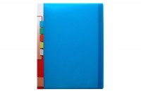 KOLMA Sichtbuch Easy  A4, 03.752.05, blau, 20 Taschen