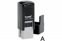 TRODAT Stempel A-Post, 4921L, schwarz  8 mm