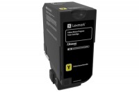 LEXMARK Cart. toner return yellow CS720/725/CX725 3000 pages, 74C20Y0