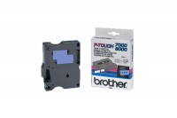 Brother Schriftbandkassette Kartonage für Hakenwand schwarz/blau (TX-531)