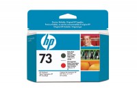 Hewlett Packard Tintendruckkopf schwarz matt/chromatisch-rot (CD949A, 73)