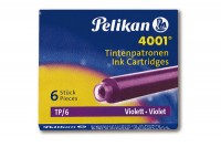 PELIKAN Encre 4001 TP/6 pourpre 6 pcs., 301697