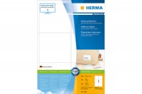 HERMA Etiquettes adress. 99x93mm blanc, permanent 100 pcs., 4653